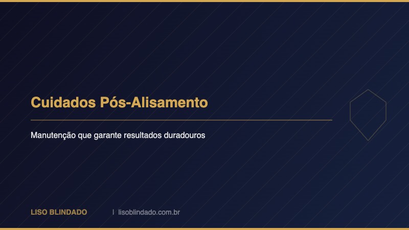 Alisamento Com Ácido Orgânico: Por Que É Mais Seguro Que Formol